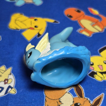 Pokemon Vaporeon Figure Finger Puppet 2013 Nintendo Bandai PVC Japan USA Seller