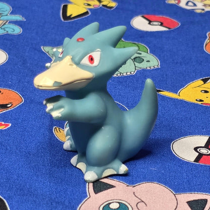 Pokemon Golduck Figure Finger Puppet 1997 Nintendo Bandai Vintage PVC Japan USA