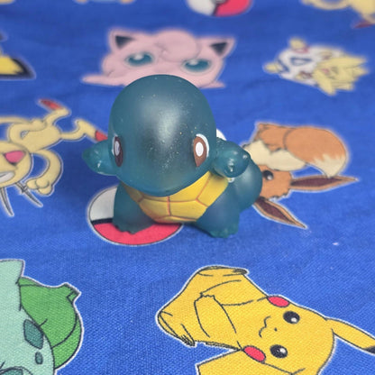 Pokemon Squirtle Clear Figure Finger Puppet 1996 Nintendo Bandai PVC Japan USA