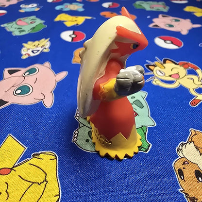 Pokemon Blaziken Figure Finger Puppet 2003 Nintendo Bandai PVC Vintage Japan USA