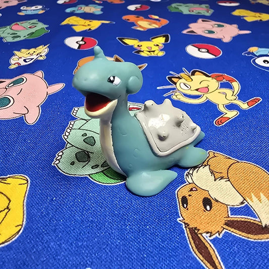 Pokemon Lapras Figure Finger Puppet 1996 Nintendo Bandai Vintage PVC Japan USA