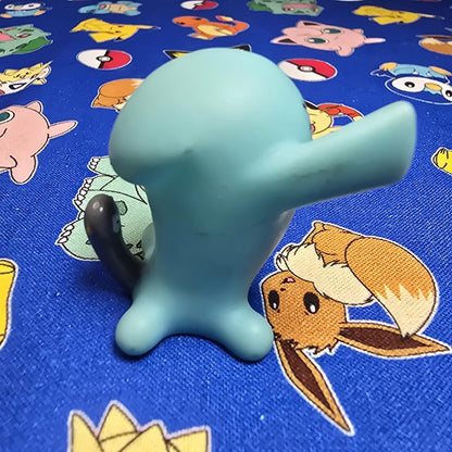 Pokemon Wobbuffet Figure Finger Puppet 2005 Nintendo Bandai PVC Vintage Japan US