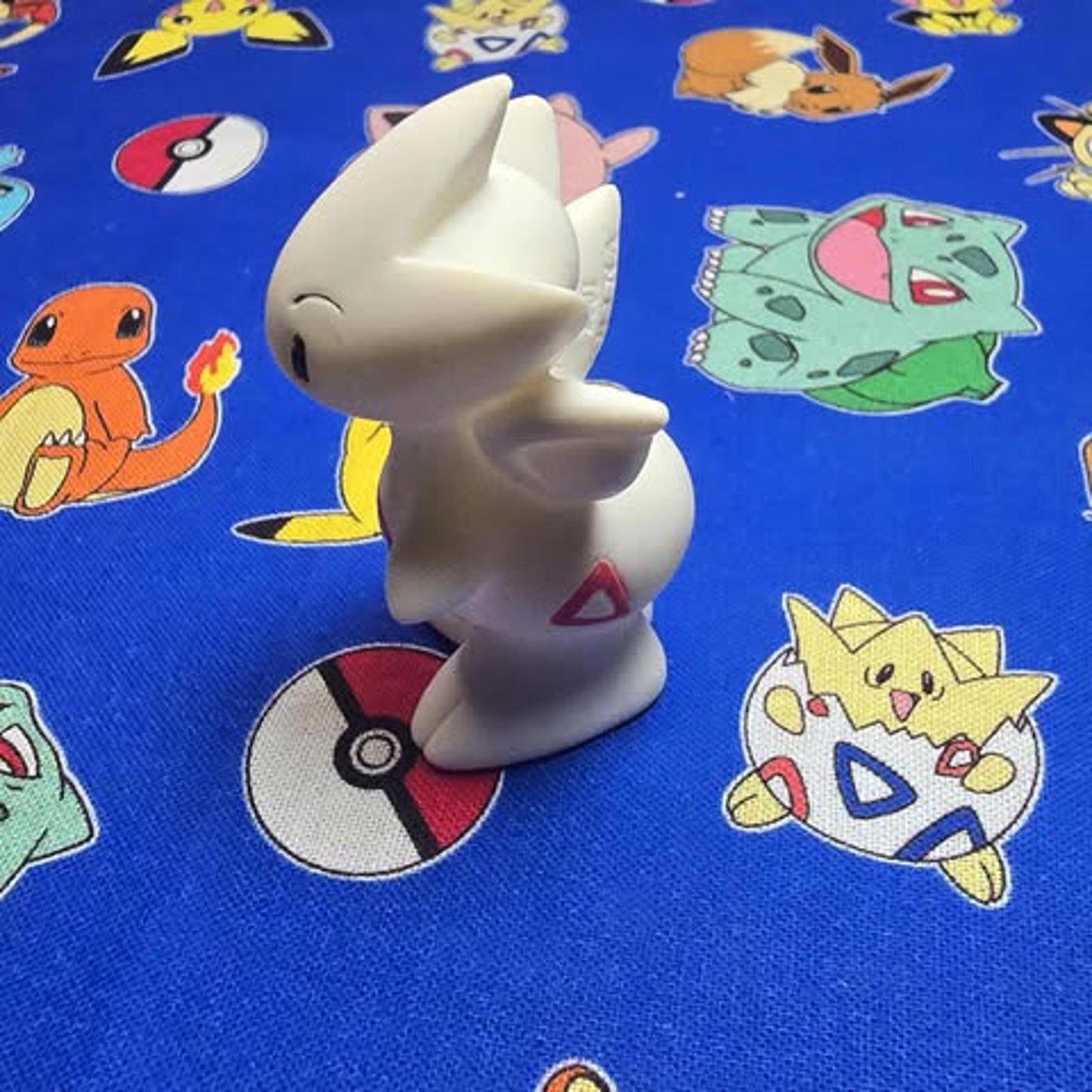 Pokemon Togetic Figure Finger Puppet 2001 Nintendo Bandai PVC Vintage Japan USA