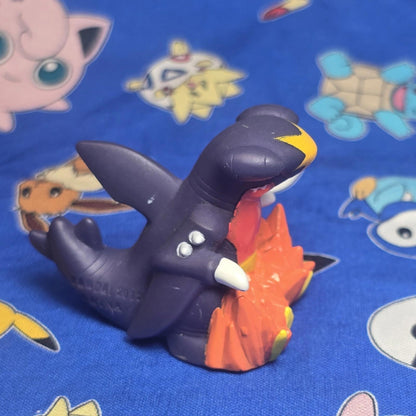 Pokemon Garchomp Figure Finger Puppet 2012 Nintendo Bandai PVC Japan USA Seller
