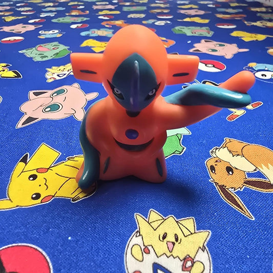 Pokemon Deoxys Attack Figure Finger Puppet 2004 Nintendo Bandai PVC Vintage USA