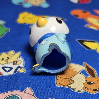 Pokemon Piplup Figure Finger Puppet 2012 Nintendo Bandai PVC Japan USA Seller