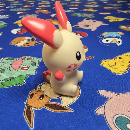 Pokemon Plusle Figure Finger Puppet 2010 Nintendo Bandai PVC Vintage Japan US