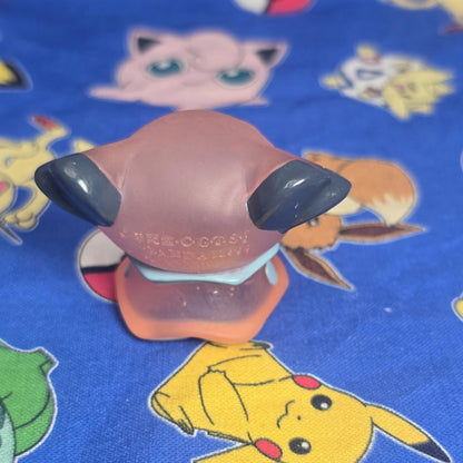 Pokemon Snubbull Clear Figure Finger Puppet 1999 Nintendo Bandai PVC Japan USA