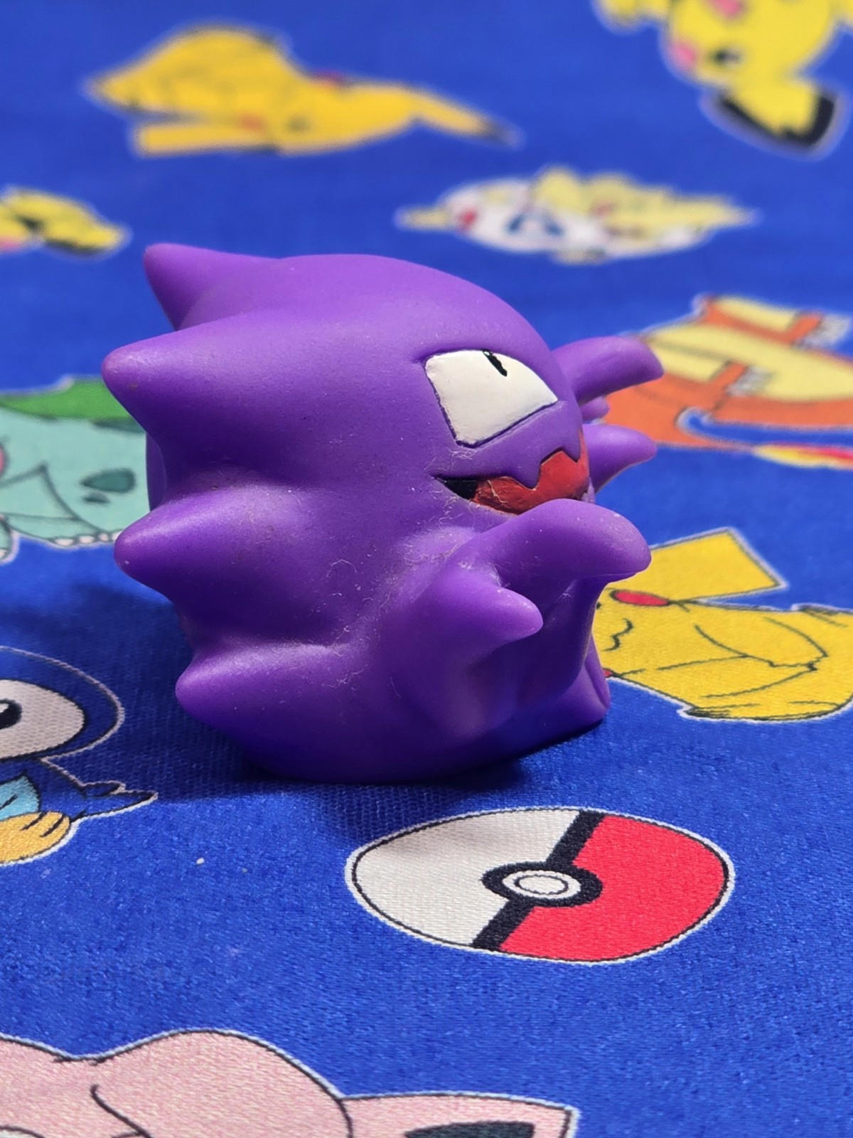Pokemon Haunter Figure Finger Puppet 1998 Nintendo Bandai PVC Vintage Japan USA