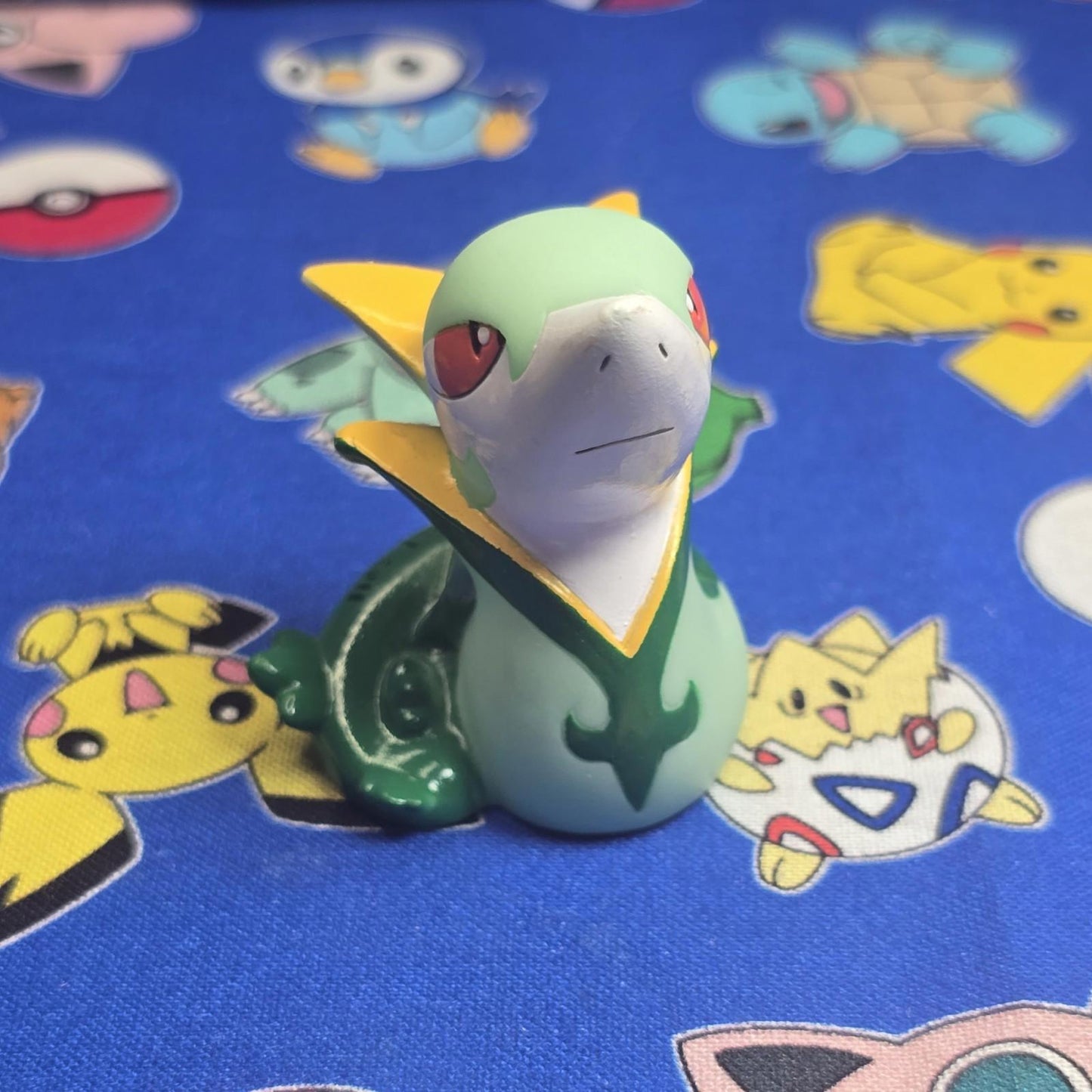 Pokemon Serperior Figure Finger Puppet 2011 Nintendo Bandai PVC Japan USA Seller
