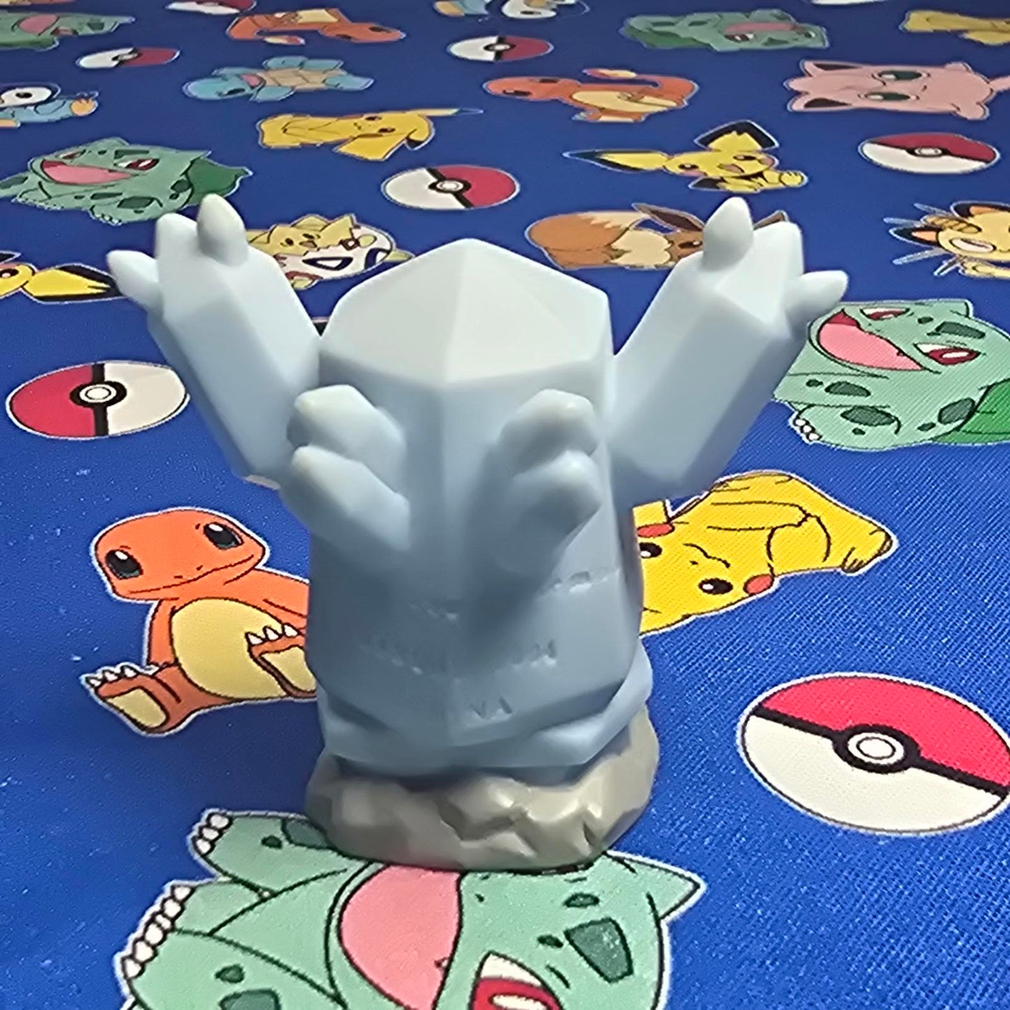 Pokemon Regice Figure Finger Puppet 2004 Nintendo Bandai PVC Vintage Japan USA