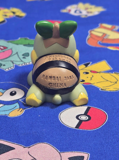 Pokemon Turtwig Figure Finger Puppet 2006 Nintendo Bandai PVC Japan USA Seller