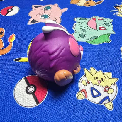 Pokemon Venonat Figure Finger Puppet 1998 Bandai Nintendo PVC Vintage Japan USA