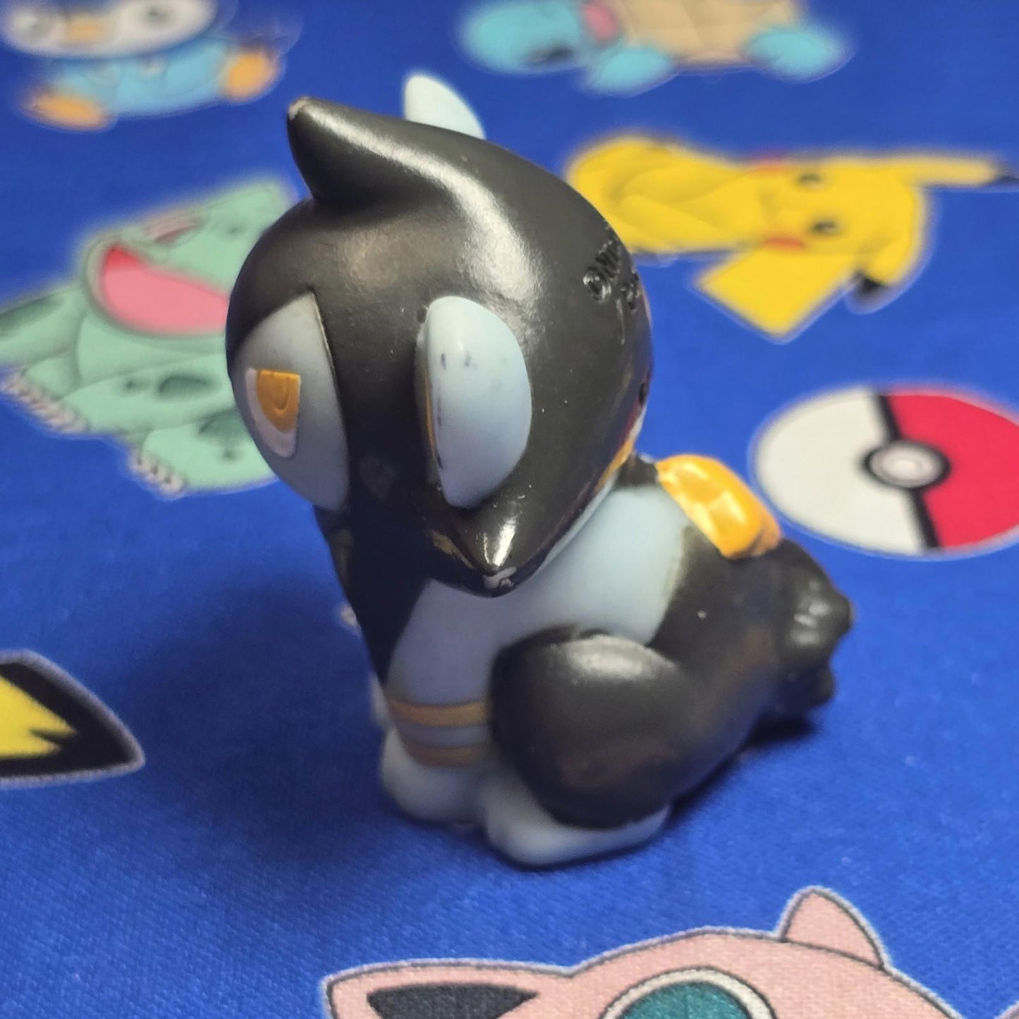 Pokemon Luxio Figure Finger Puppet 2006 Nintendo Bandai PVC Vintage Japan USA
