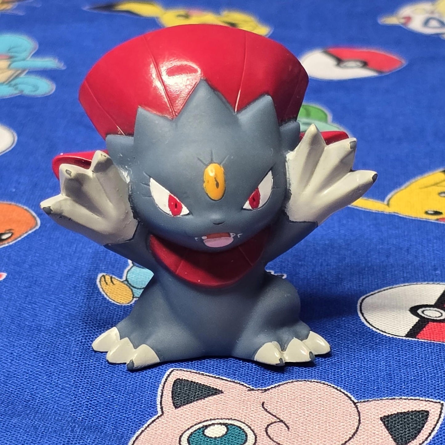 Pokemon Weavile Figure Finger Puppet 2005 Nintendo Bandai PVC Japan USA Seller 3