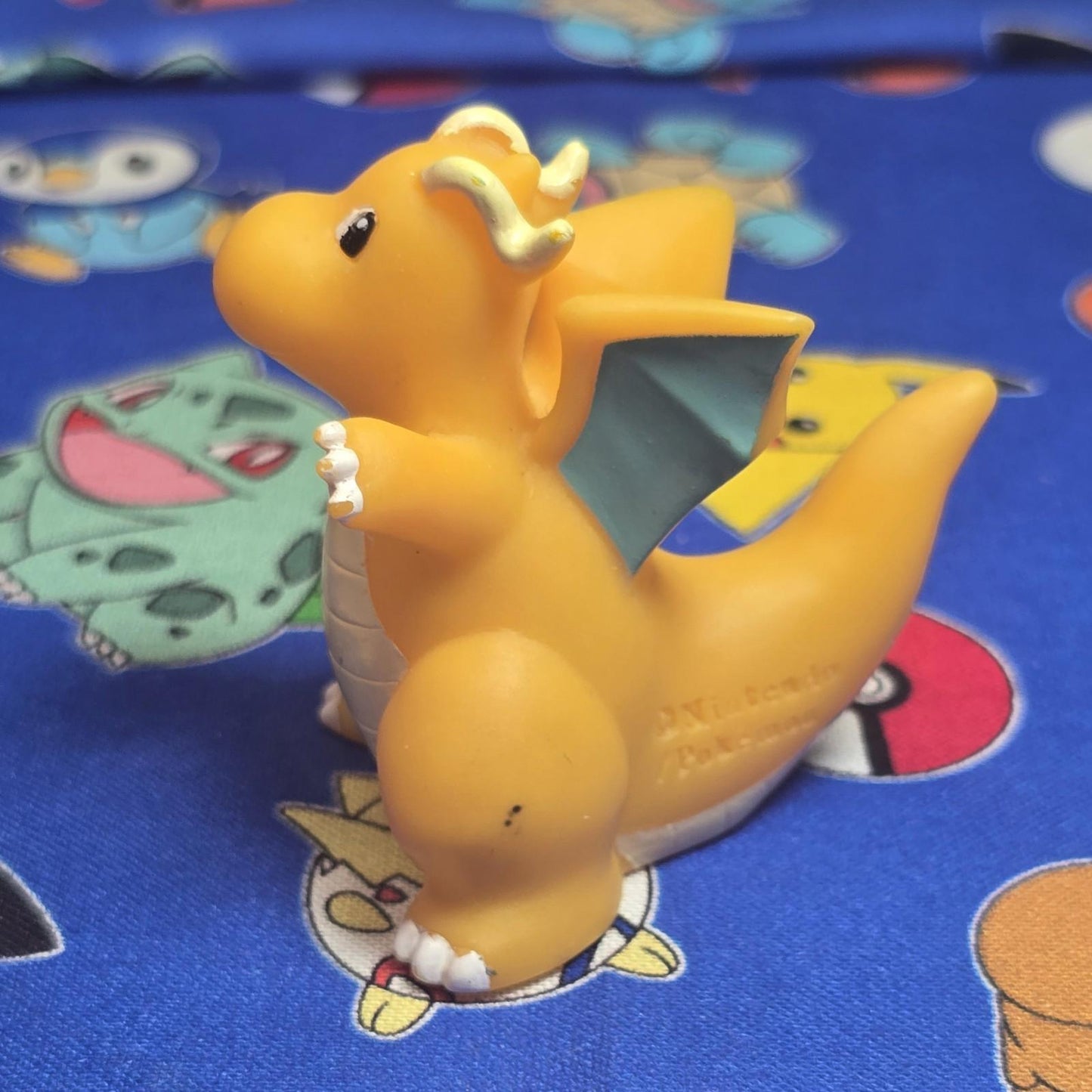 Pokemon Dragonite Figure Finger Puppet 2012 Nintendo Bandai PVC Vintage Japan US