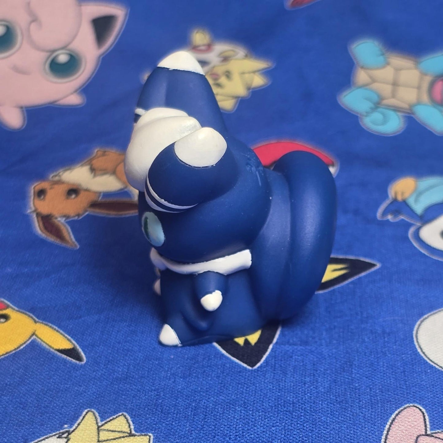 Pokemon Meowstic Male Figure Finger Puppet 2014 Nintendo Bandai PVC Japan USA