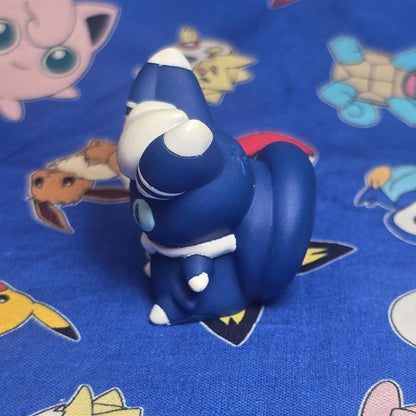 Pokemon Meowstic Male Figure Finger Puppet 2014 Nintendo Bandai PVC Japan USA