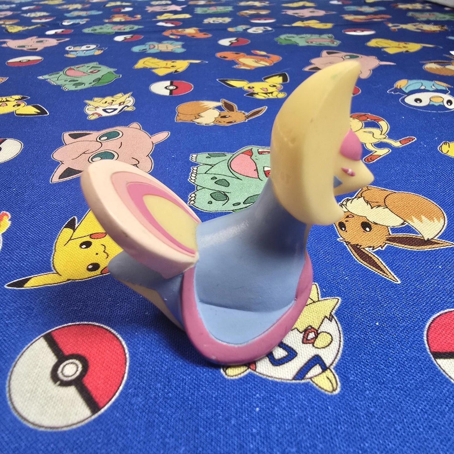 Pokemon Cresselia Figure Finger Puppet 2007 Nintendo Bandai PVC Japan USA Seller