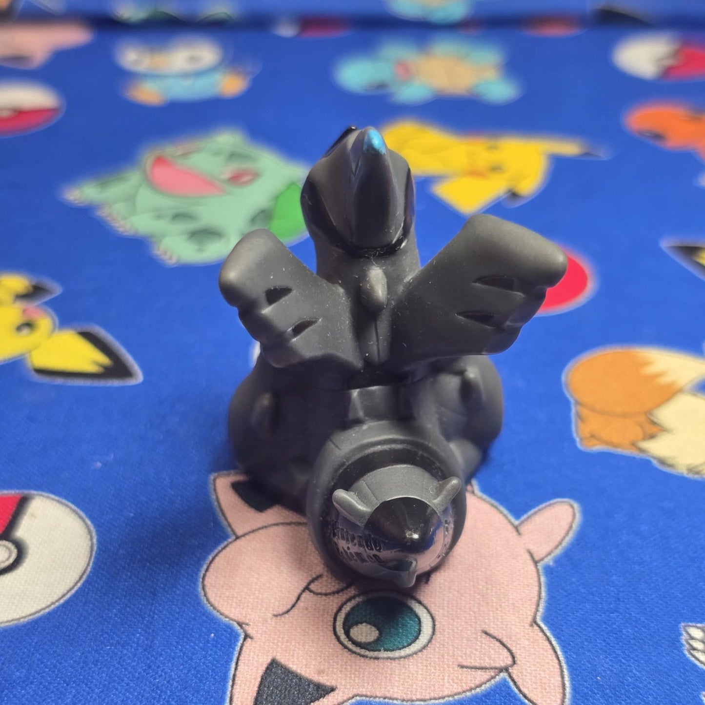 Pokemon Zekrom Figure Finger Puppet 2010 Nintendo Bandai PVC Japan USA Seller