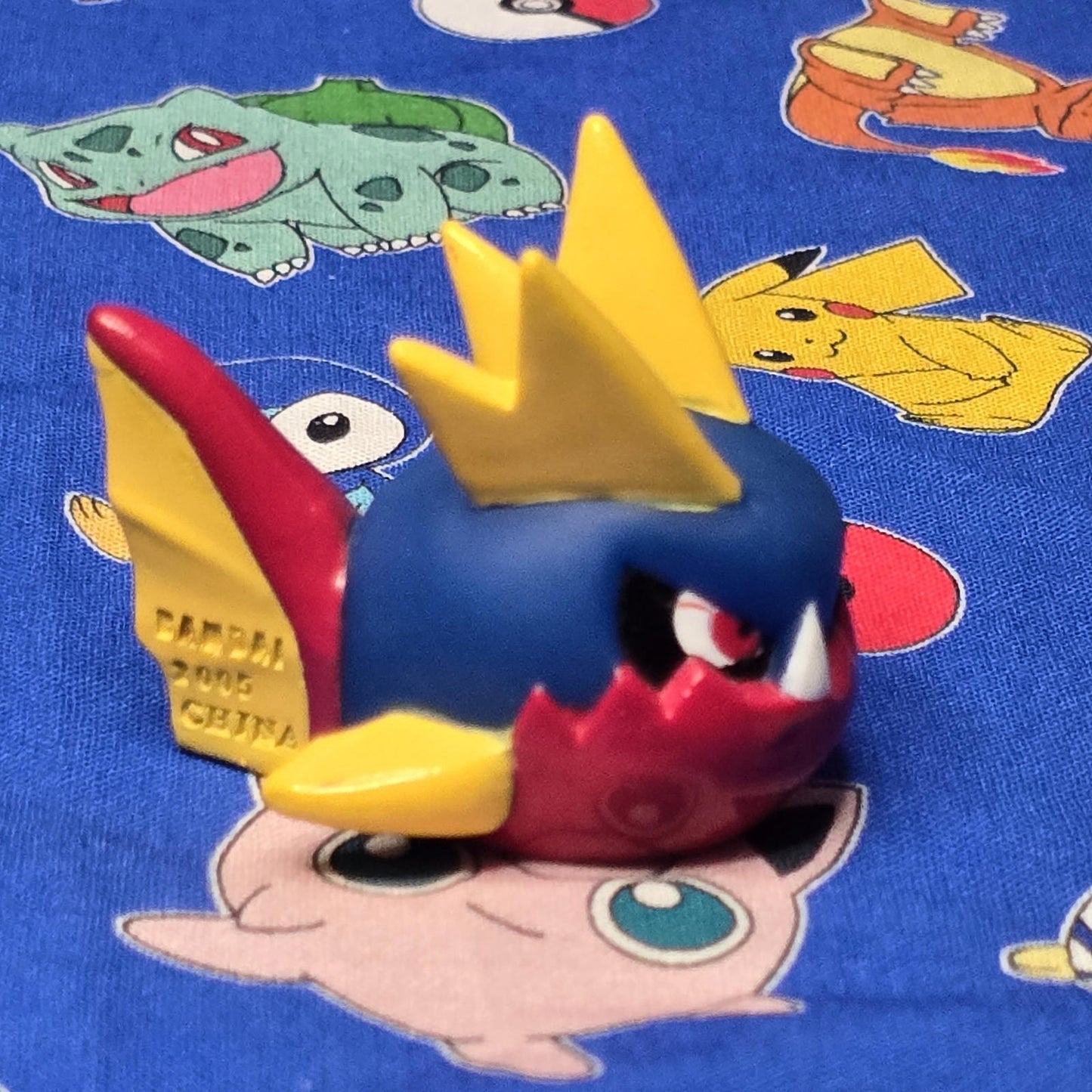 Pokemon Carvanha Figure Finger Puppets 2005 Nintendo Bandai PVC Japan USA Seller