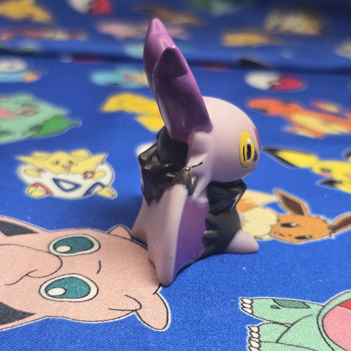 Pokemon Noibat Figure Finger Puppet 2014 Nintendo Bandai PVC Vintage Japan US