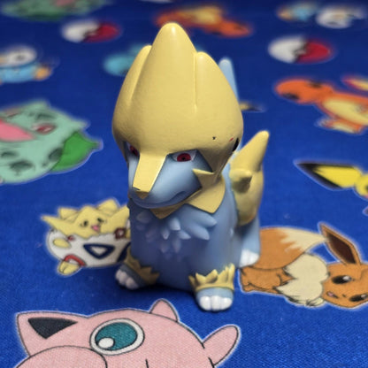 Pokemon Manectric Figure Finger Puppet 2013 Nintendo Bandai PVC Japan USA Seller