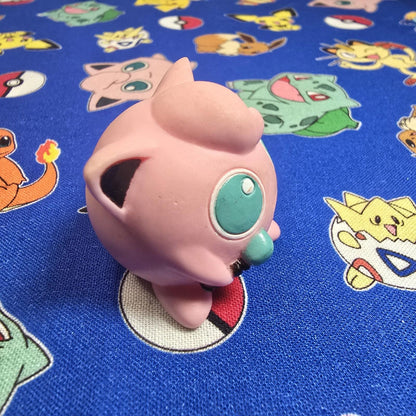 Pokemon Jigglypuff Figure Finger Puppet 1998 Nintendo Bandai Vintage Japan USA