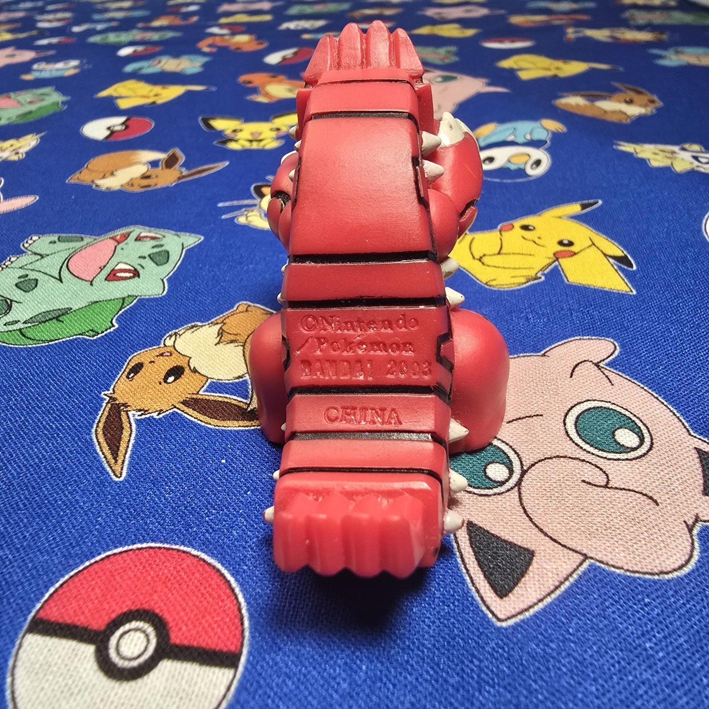 Pokemon Groudon Figure Finger Puppet 2003 Nintendo Bandai PVC Japan US Seller