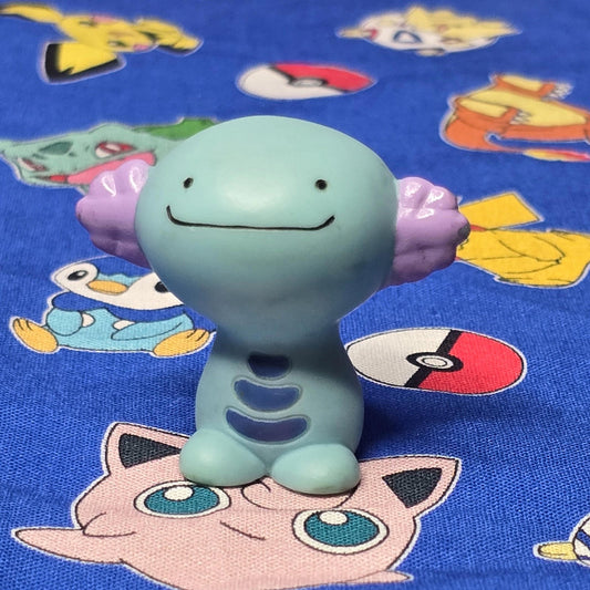 Pokemon Wooper Figure Finger Puppet 2000 Nintendo Bandai PVC Vintage Japan USA