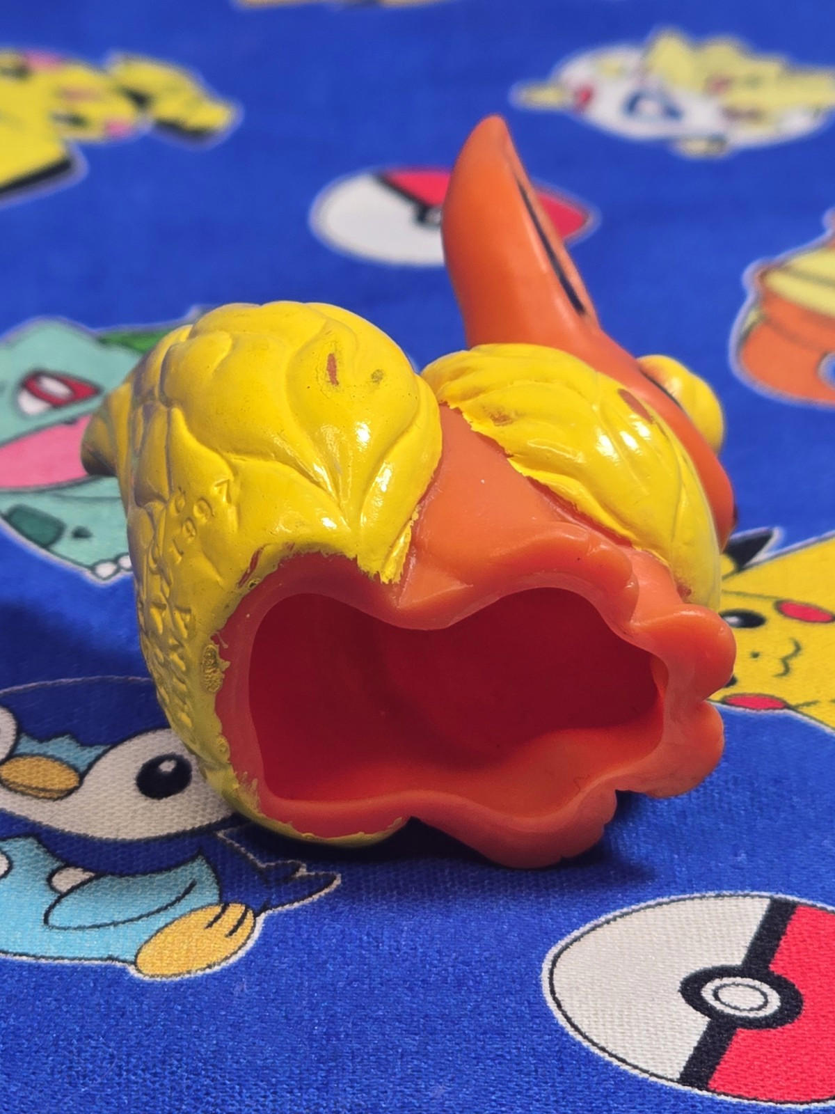 Pokemon Flareon Figure Finger Puppet 1997 Nintendo Bandai PVC Vintage Japan USA