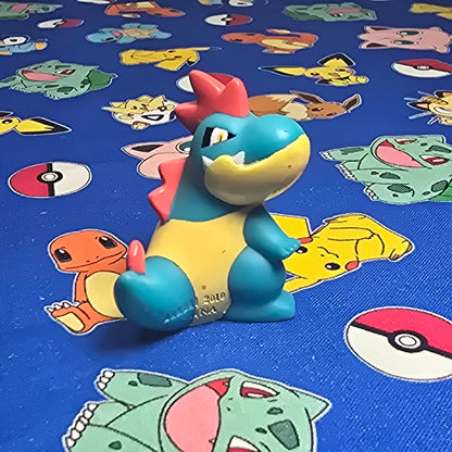 Pokemon Crocnaw Figure Finger Puppets 2010 Nintendo Bandai PVC Japan USA Seller