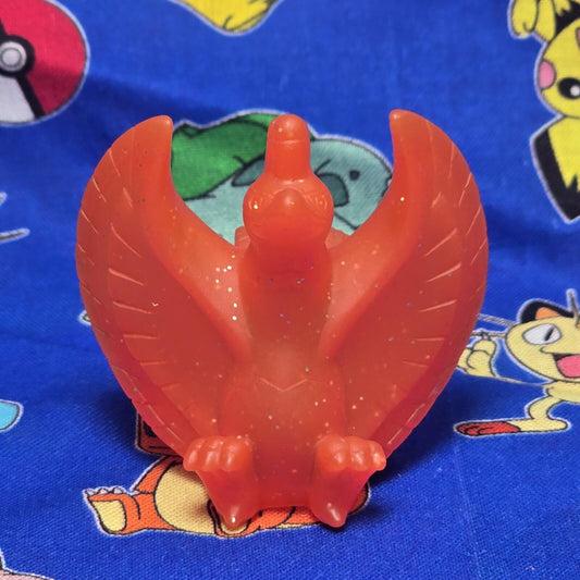 Pokemon Ho-Oh Glitter Figure Finger Puppet 2025 Nintendo PVC Bandai Japan USA