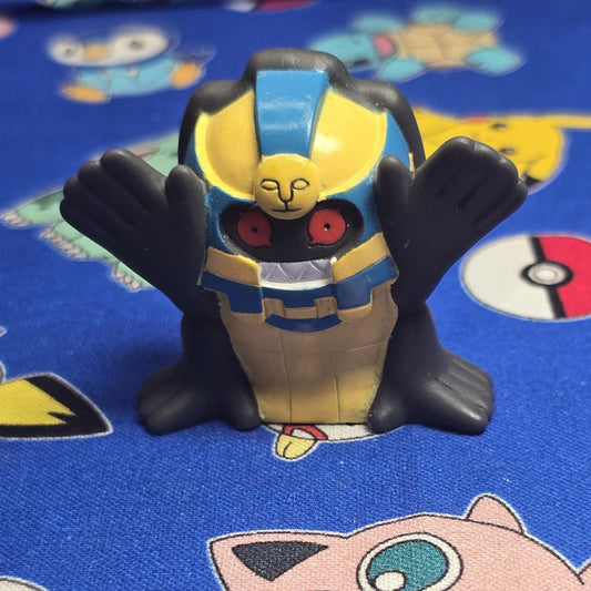 Pokemon Cofagrigus Figure Finger Puppet 2010 Nintendo Bandai Vintage Japan USA