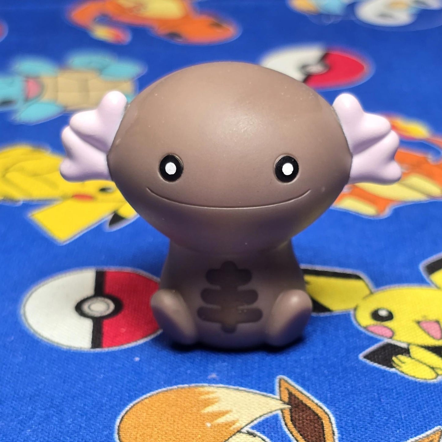 Pokemon Paldean Wooper Figure Finger Puppet 2023 Nintendo Bandai Japan US Seller
