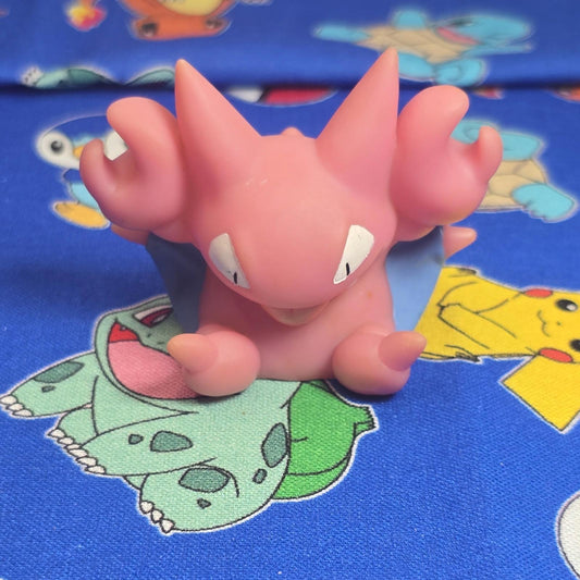 Pokemon Gligar Figure Finger Puppet 2000 Nintendo Bandai Vintage PVC Japan USA