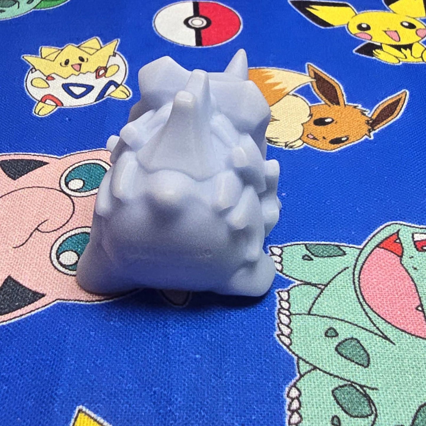 Pokemon Rhyhorn Figure Finger Puppet 2013 Nintendo Bandai PVC Japan US Seller