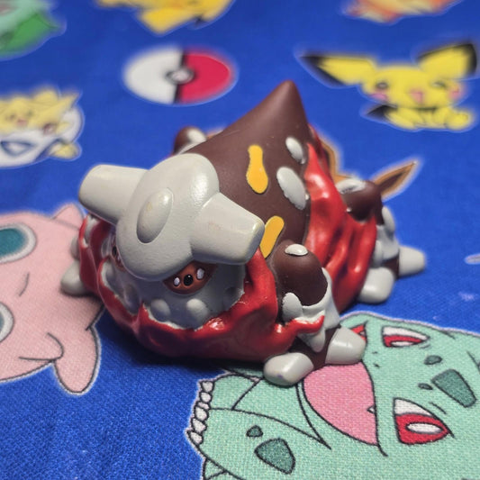 Pokemon Heatran Figure Finger Puppet 2009 Nintendo Bandai PVC Japan USA Seller