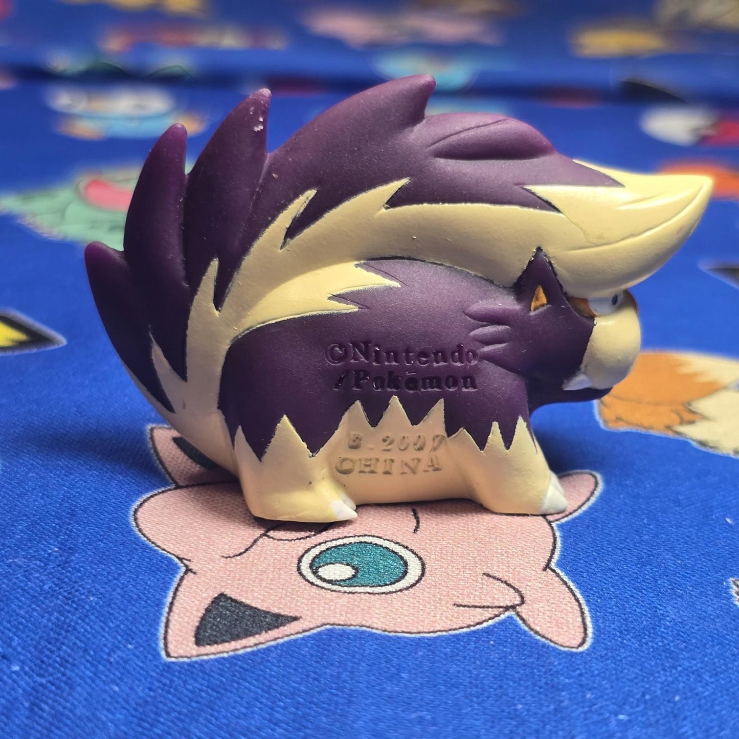 Pokemon Stuntank Figure Finger Puppet 2007 Nintendo Bandai PVC Japan USA Seller