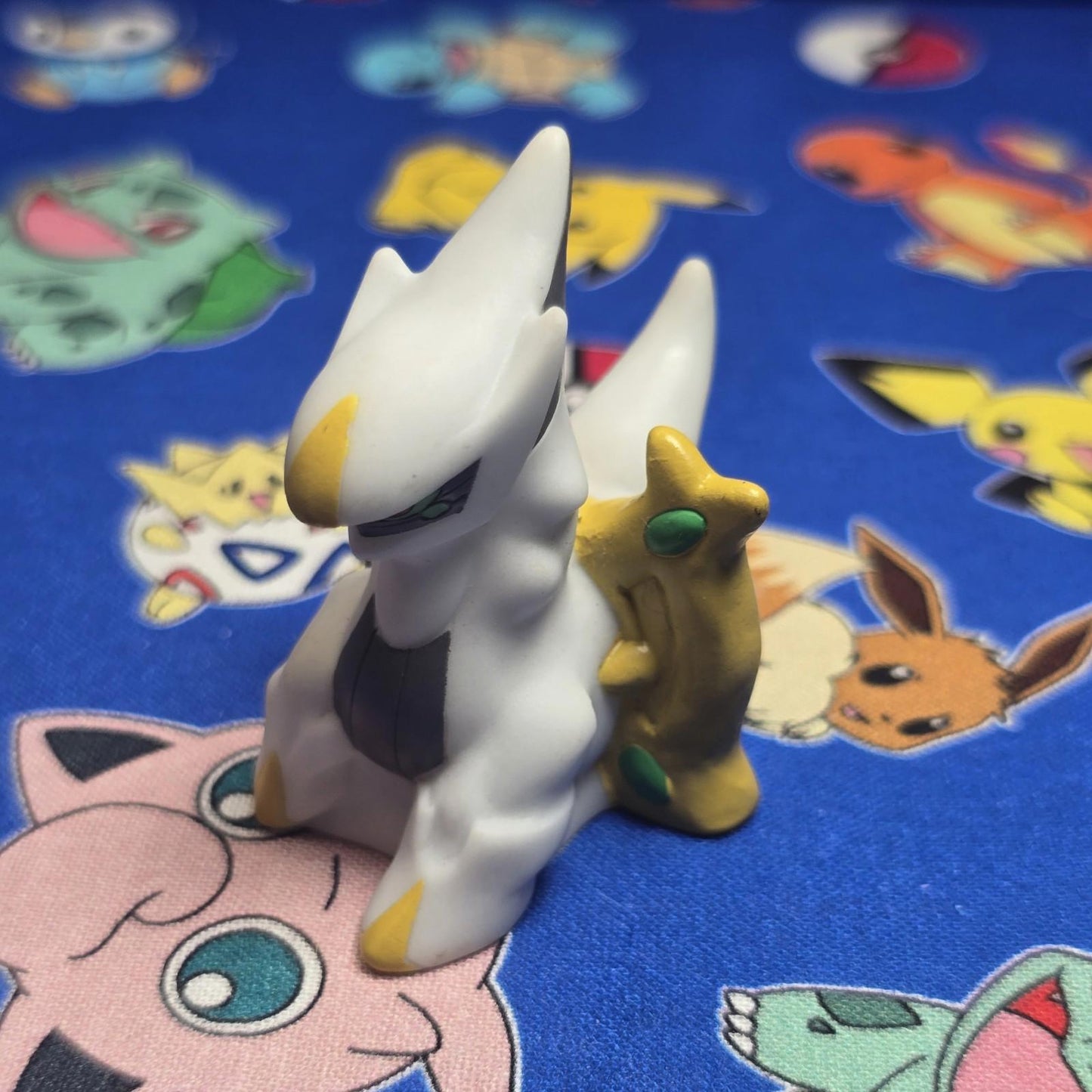 Pokemon Arceus Figure Finger Puppet 2009 Nintendo Bandai PVC Japan USA Seller