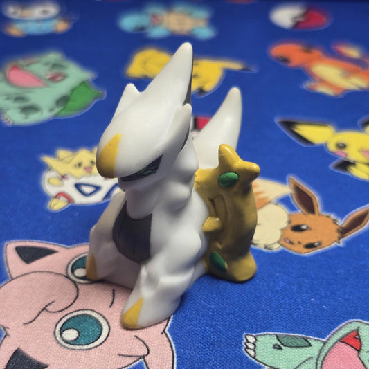 Pokemon Arceus Figure Finger Puppet 2009 Nintendo Bandai PVC Japan USA Seller
