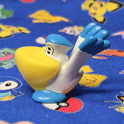 Pokemon Pelipper Figure Finger Puppet 2006 Nintendo Bandai PVC Vintage Japan USA