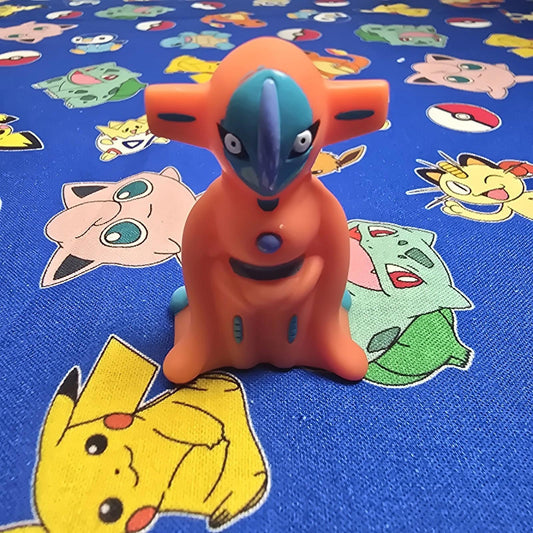 Pokemon Deoxys Neutral Figure Finger Puppet 2009 Nintendo Bandai Japan US Seller