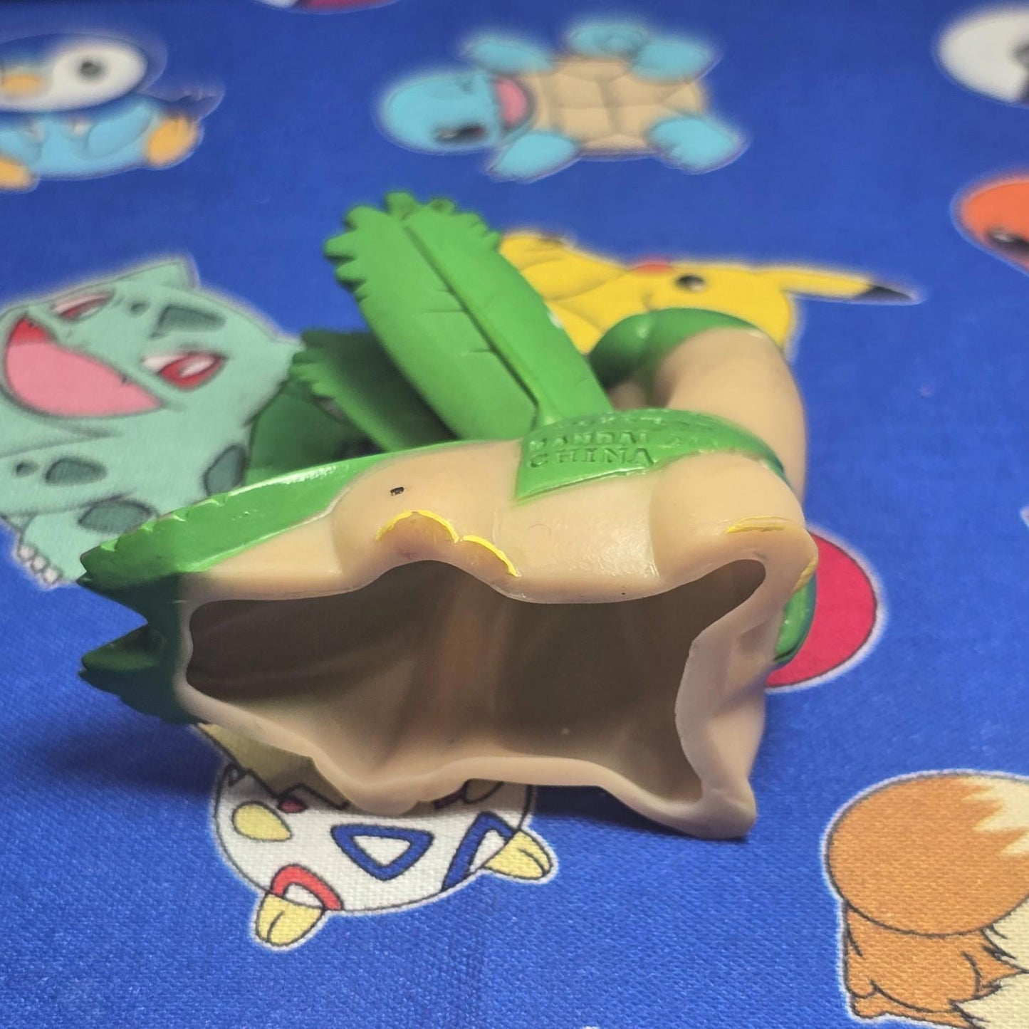 Pokemon Tropius Figure Finger Puppet 2004 Nintendo Bandai PVC Vintage Japan US