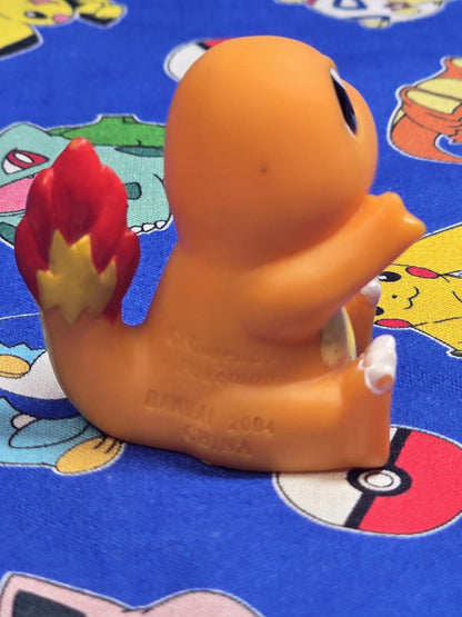 Pokemon Charmander Figure Finger Puppet 2004 Nintendo Bandai Vintage Japan USA