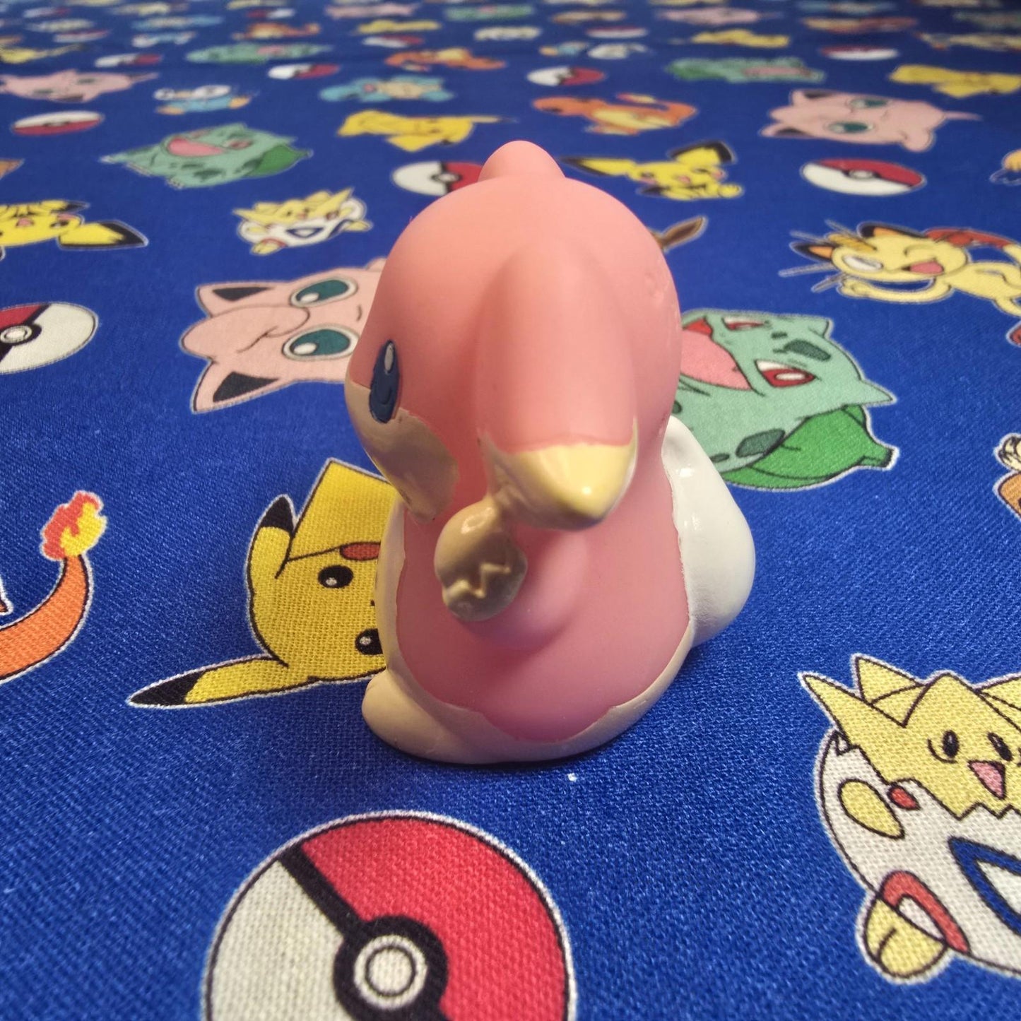 Pokemon Audino Figure Finger Puppet 2010 Nintendo Bandai PVC Japan USA Seller
