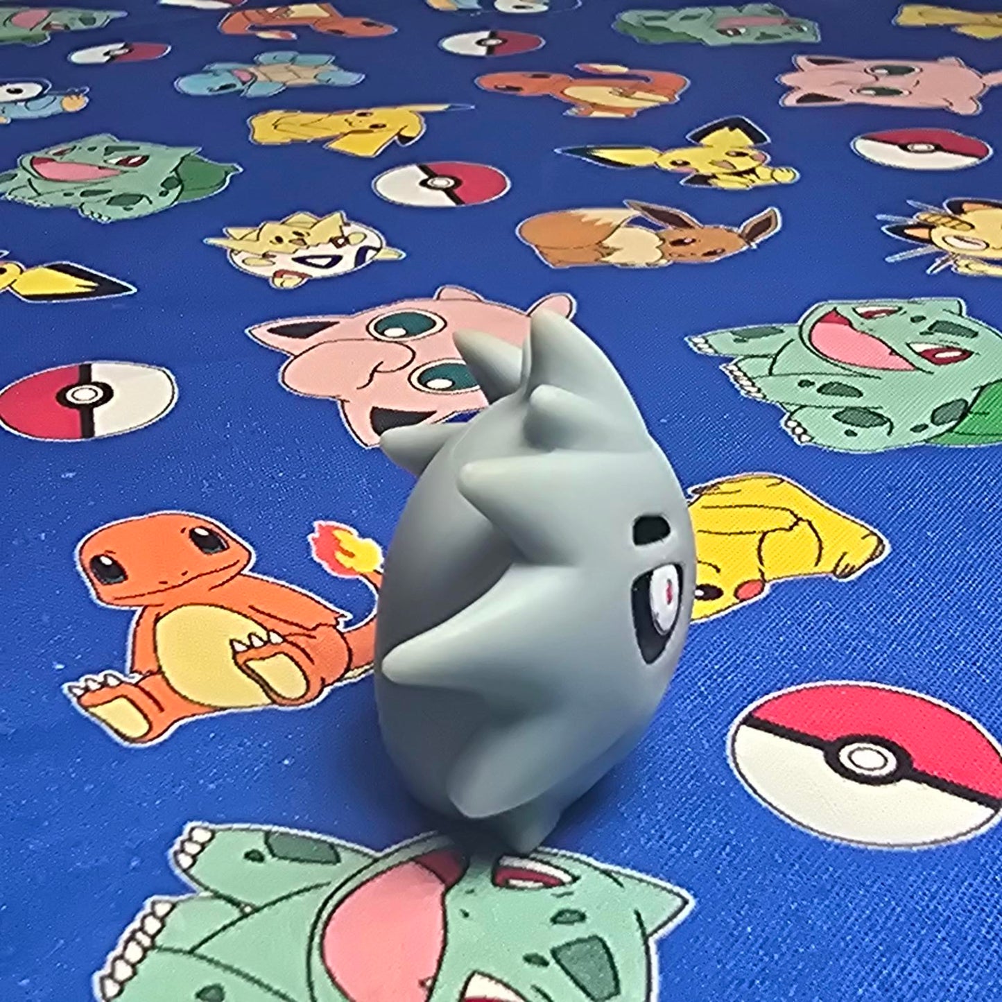 Pokemon Pupitar Figure Finger Puppet 2001 Nintendo Bandai PVC Vintage Japan USA
