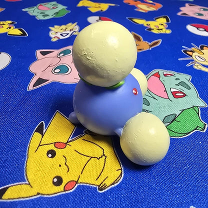 Pokemon Jumpluff Figure Finger Puppet 2001 Nintendo Bandai Vintage PVC Japan USA