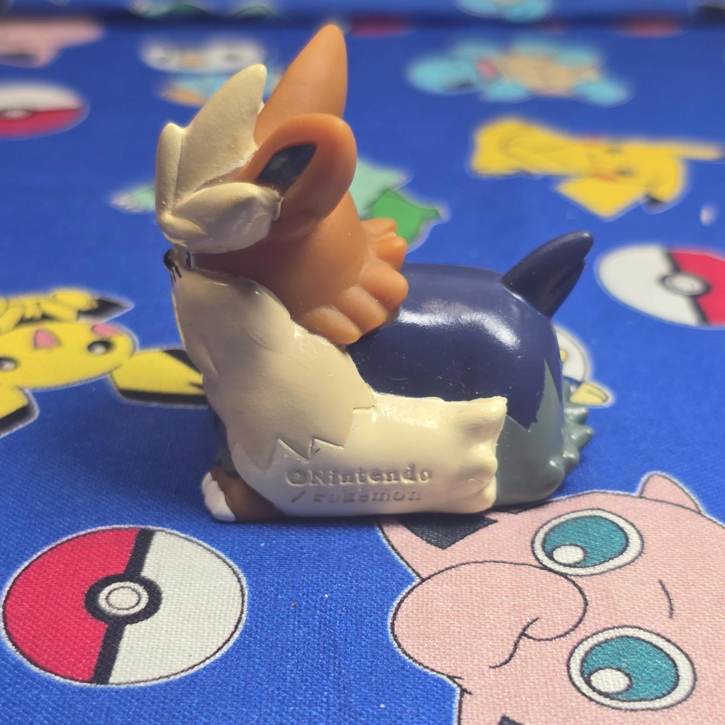 Pokemon Stoutland Figure Finger Puppet 2011 Nintendo Bandai PVC Japan US Seller