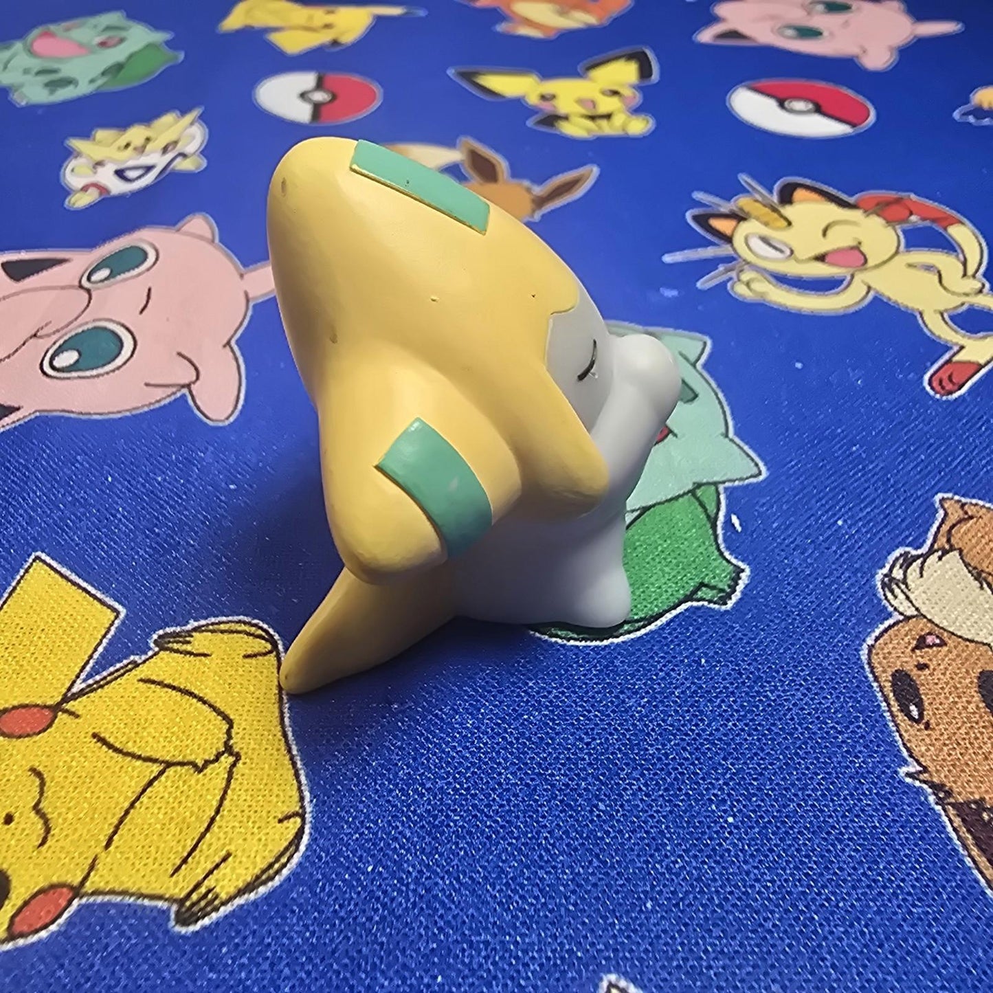 Pokemon Jirachi Figure Finger Puppet 2006 Nintendo Bandai PVC Japan USA Seller
